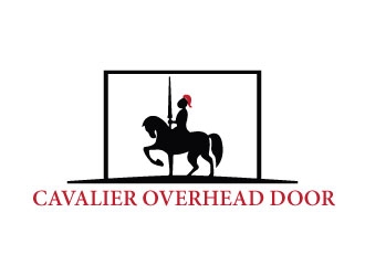Cavalier Overhead Door logo design by d1ckhauz