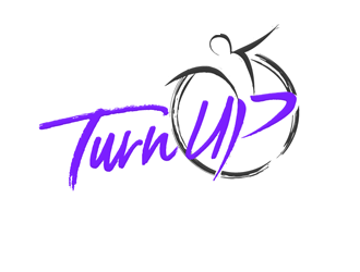 Turn Up logo design by megalogos