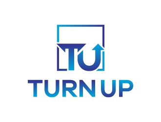 Turn Up logo design by KDesigns