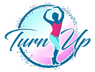 Turn Up logo design by MAXR