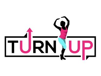 Turn Up logo design by MAXR