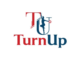 Turn Up logo design by adwebicon