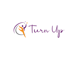 Turn Up logo design by Gwerth