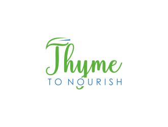 Thyme To Nourish logo design by checx