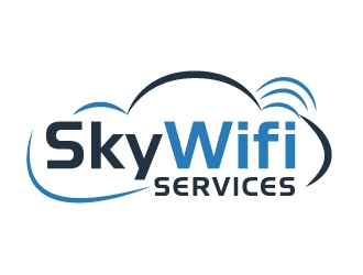 Sky Wifi Services logo design by akilis13