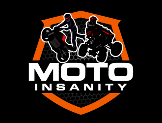 Moto Insanity logo design by PRN123