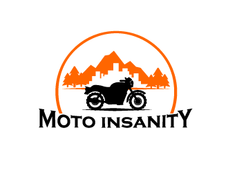 Moto Insanity logo design by justin_ezra