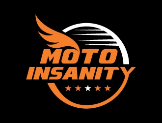 Moto Insanity logo design by munna