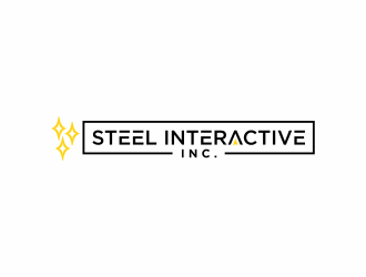 Steel Interactive Inc. logo design by ammad