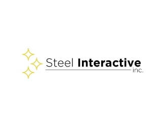 Steel Interactive Inc. logo design by Erasedink
