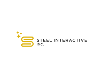 Steel Interactive Inc. logo design by blackcane