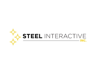 Steel Interactive Inc. logo design by Erasedink