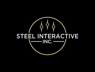 Steel Interactive Inc. logo design by berkahnenen