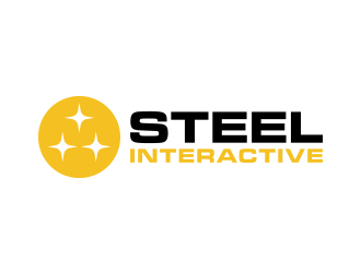 Steel Interactive Inc. logo design by lexipej