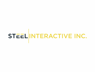 Steel Interactive Inc. logo design by luckyprasetyo