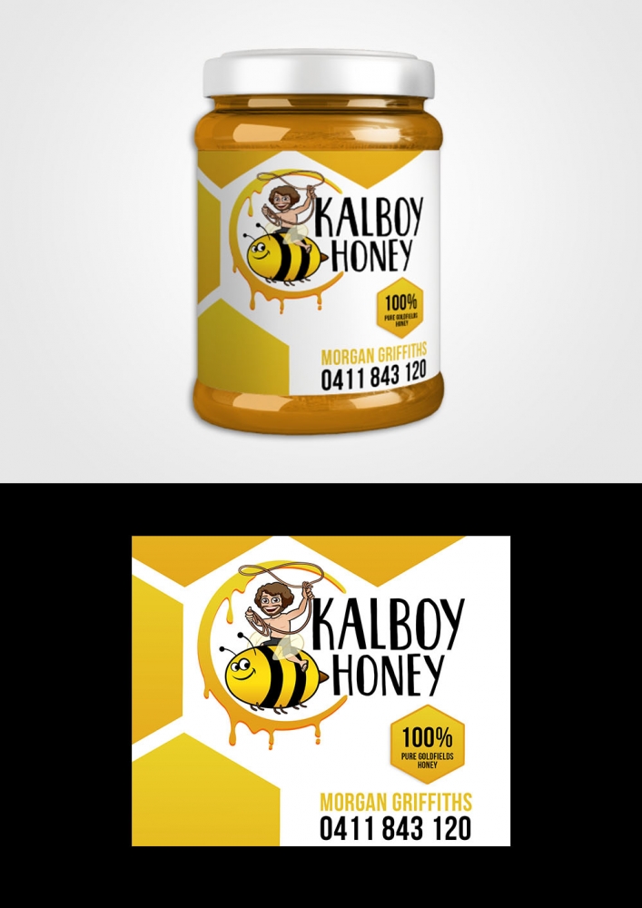 Kalboy Honey logo design by mattlyn