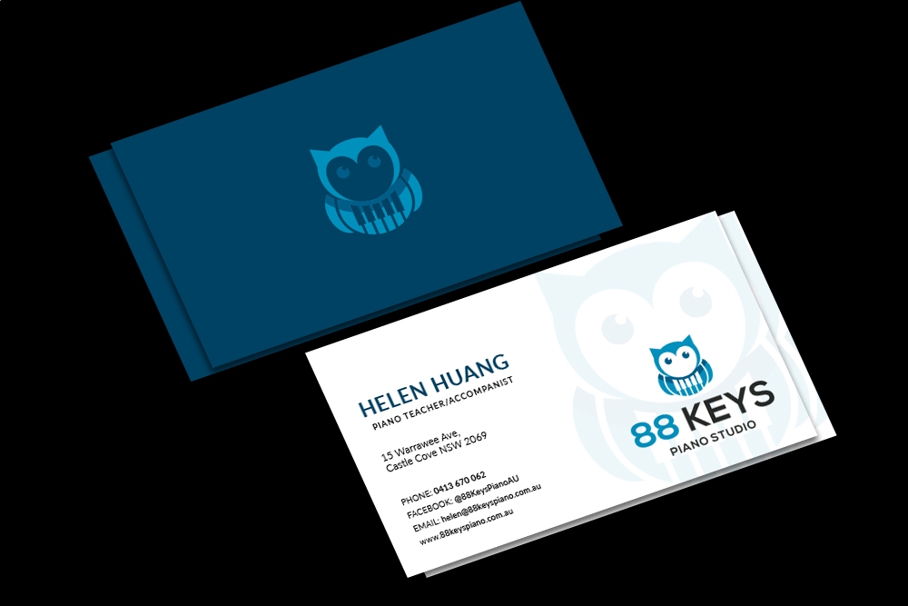 88 Keys Piano Studio logo design by jhunior