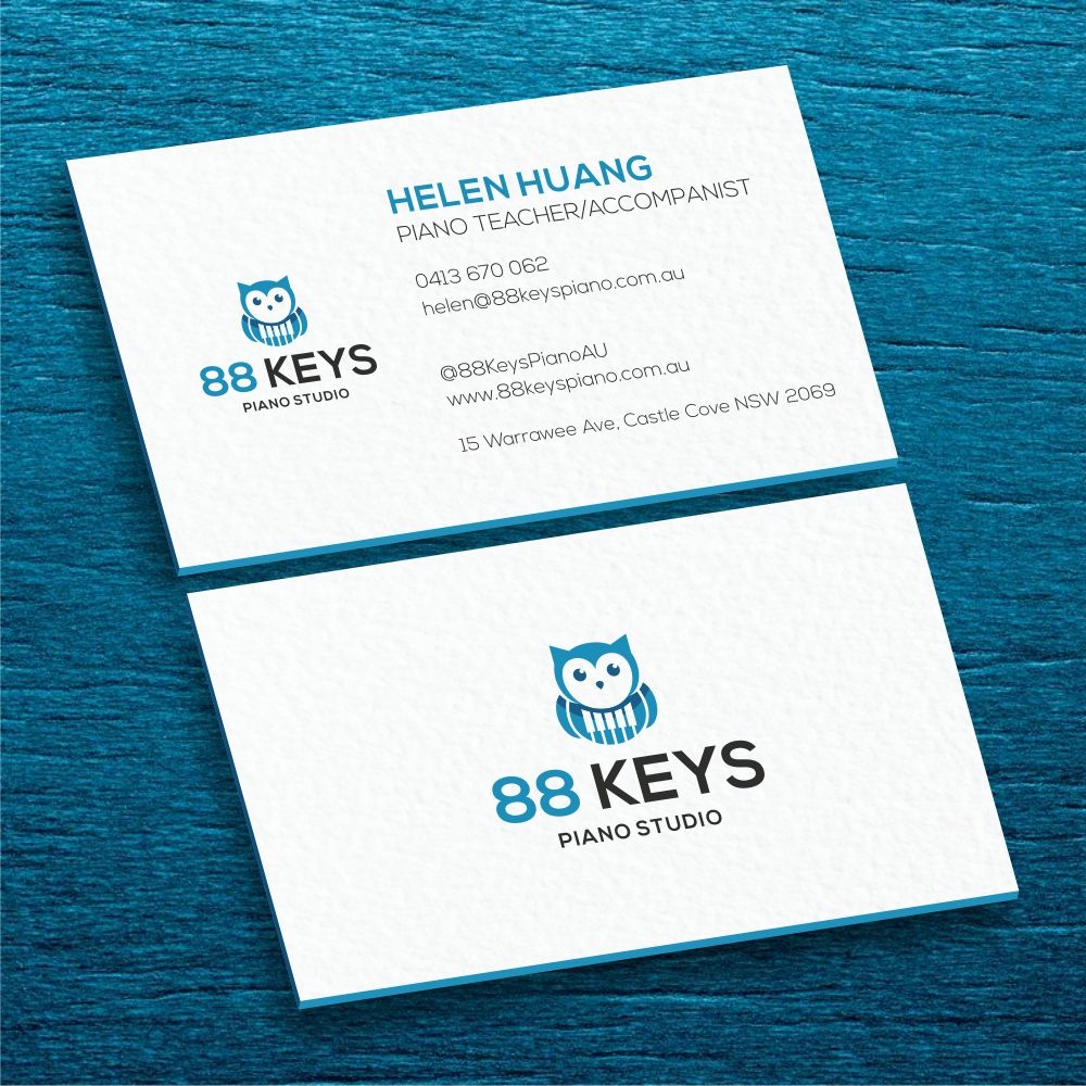 88 Keys Piano Studio logo design by agus