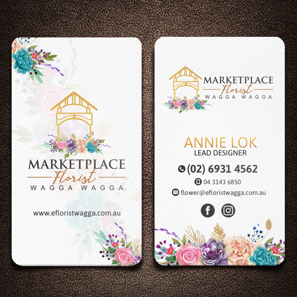 Marketplace Florist, Wagga Wagga logo design by scriotx