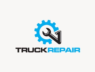Q1 Truck Repair logo design by zinnia