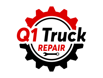 Q1 Truck Repair logo design by done