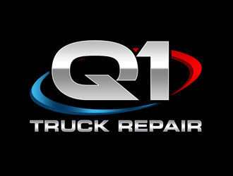 Q1 Truck Repair logo design by kunejo