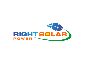 Right Solar Power logo design by ubai popi