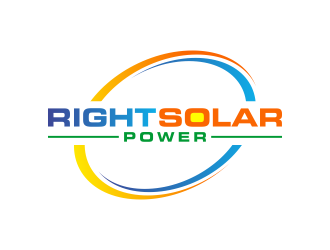 Right Solar Power logo design by ubai popi