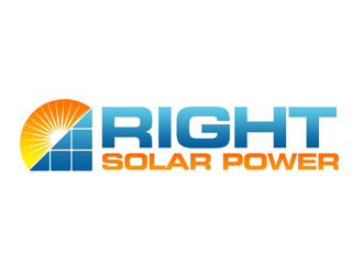 Right Solar Power logo design by kunejo