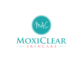 MoxiClear Skincare logo design by ammad
