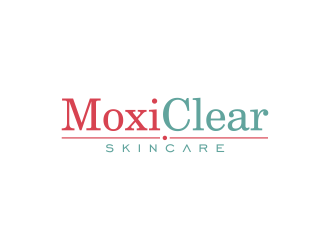 MoxiClear Skincare logo design by semar