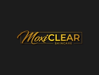 MoxiClear Skincare logo design by crazher