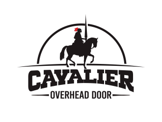 Cavalier Overhead Door logo design by YONK