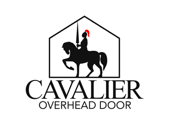 Cavalier Overhead Door logo design by kunejo