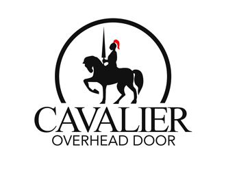 Cavalier Overhead Door logo design by kunejo