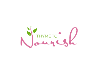 Thyme To Nourish logo design by cintya