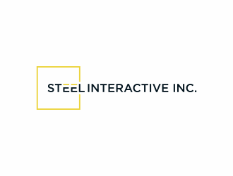 Steel Interactive Inc. logo design by luckyprasetyo