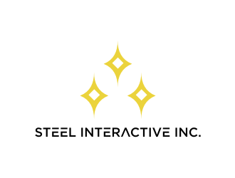 Steel Interactive Inc. logo design by EkoBooM
