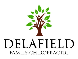 Delafield Family Chiropractic  logo design by jetzu