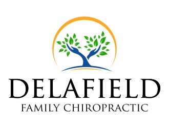 Delafield Family Chiropractic  logo design by jetzu