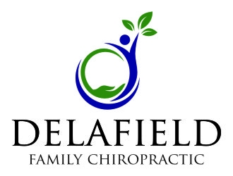 Delafield Family Chiropractic  logo design by jetzu