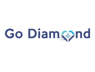 Go Diamond logo design by Suvendu