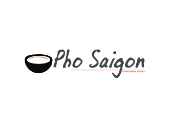 Pho Saigon  logo design by Diancox