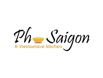 Pho Saigon  logo design by johana