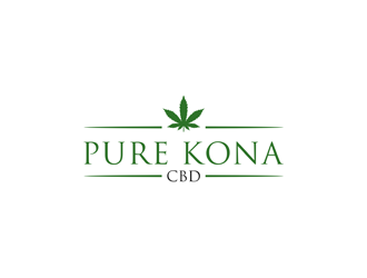 Pure Kona CBD logo design by alby