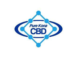 Pure Kona CBD logo design by udinjamal