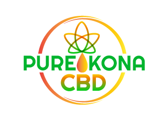 Pure Kona CBD logo design by justin_ezra