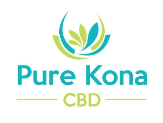 Pure Kona CBD logo design by Suvendu