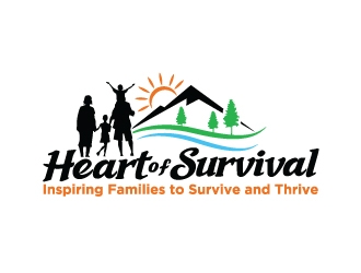 Heart of Survival logo design by Foxcody