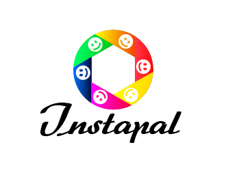 Instapal logo design by justin_ezra